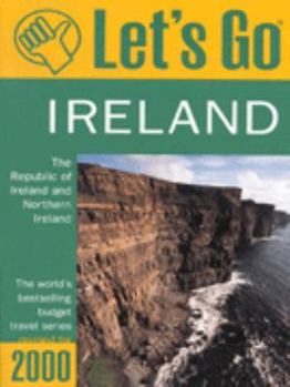 Paperback Let's Go; 2000 Ireland Book