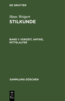 Hardcover Vorzeit, Antike, Mittelalter [German] Book