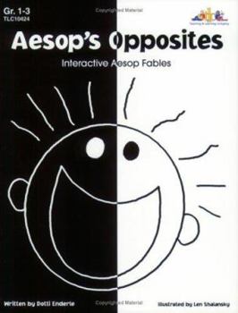 Paperback Aesop's Opposites: Interactive Aesop Fables Book