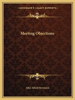 Paperback Meeting Objections Book