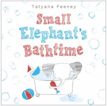 Hardcover Small Elephant's Bathtime Book