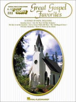 Paperback Great Gospel Favorites: E-Z Play Today Volume 333 Book
