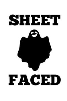 Paperback Notebook: Halloween Ghost Pun Funny Costume Gift 120 Pages, 6X9 Inches, Blank Book