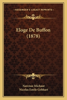 Paperback Eloge De Buffon (1878) [French] Book