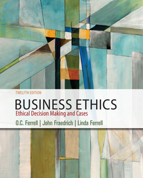 Paperback Business Ethics: Ethical Decision Making & Cases Book