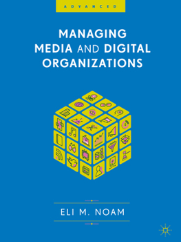 Hardcover Managing Media and Digital Organizations Book