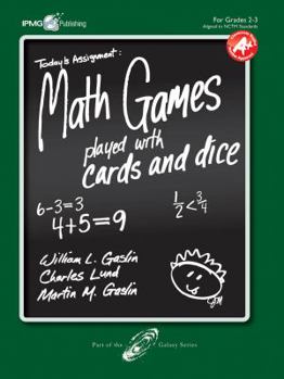 Perfect Paperback Math Games Played with Cards and Dice, Grades 2 and 3 Book