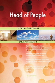 Paperback Head of People Critical Questions Skills Assessment Book