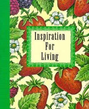 Hardcover Inspiration for Living [With Ribbon with 24k Gold-Plated Charm] Book