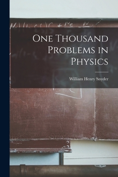 Paperback One Thousand Problems in Physics Book