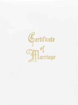 Traditional Steel-Engraved Marriage Certificate (Package Of 3)
