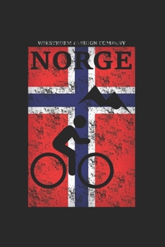 Paperback Wikstroem - Notes: Norway Mountain Bike - Notebook 6x9 checkered Book