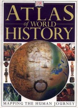 Hardcover DK Atlas of World History Book