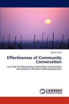 Paperback Effectiveness of Community Conversation Book