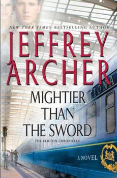Hardcover Mightier Than the Sword [Large Print] Book