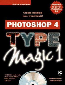 Paperback Photoshop 4.0 Type Magic 1 Book