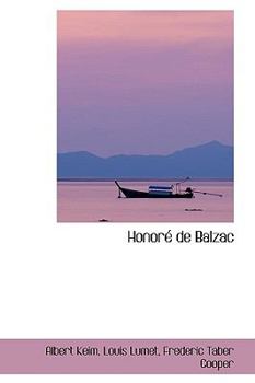 Paperback Honore de Balzac Book