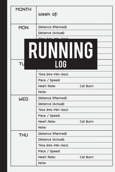 Paperback Running Log: 54 Week for Planning Run and Record Your Run Book