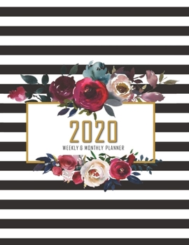 2020 Planner Weekly and Monthly: January 2020 to December 2020: Weekly and Monthly Planner + Calendar views+To do List