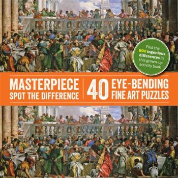 Paperback Masterpieces Spot the Difference /anglais Book