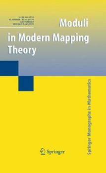 Paperback Moduli in Modern Mapping Theory Book