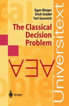 Paperback The Classical Decision Problem Book