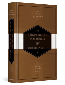 Hardcover Hebrew-English Interlinear Old Testament-ESV [Hebrew] Book