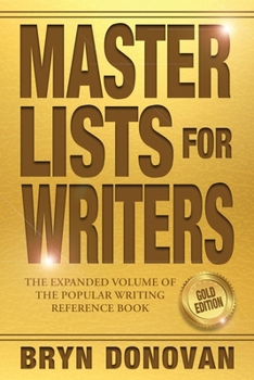 Paperback Master Lists for Writers: Gold Edition Book