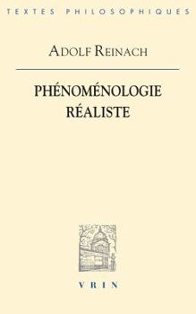 Paperback Phenomenologie Realiste [French] Book