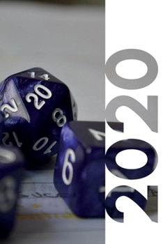 2020: Gifts for game masters Elegant Planner Calendar Organizer Daily Weekly Monthly Student Diary for researching cool d&d gifts