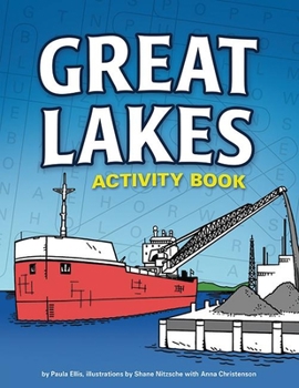 Paperback Great Lakes Activity Book