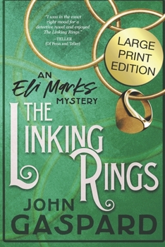 Paperback The Linking Rings - Large Print Edition: An Eli Marks Mystery Book