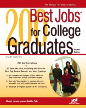 Paperback 200 Best Jobs for College Graduates Book