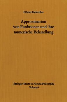 Paperback Approximation Von Funktionen Und Ihre Numerische Behandlung [German] Book