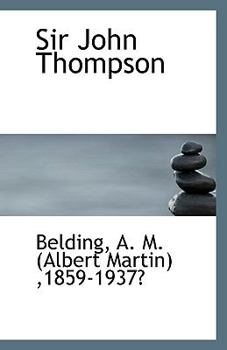 Paperback Sir John Thompson Book