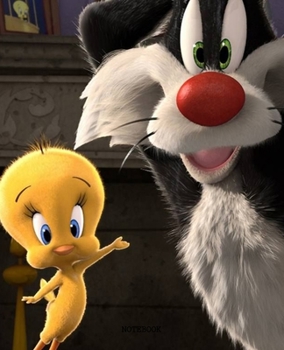 Notebook: Looney Tunes Cartoon Soft Glossy Cover College Ruled Lined Pages Book 7.5 x 9.25 Inches 110 Pages