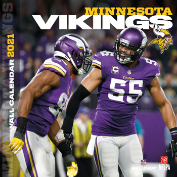 Calendar Minnesota Vikings 2021 12x12 Team Wall Calendar Book