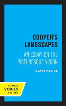 Paperback Cooper's Landscapes: An Essay on the Picturesque Vision Book