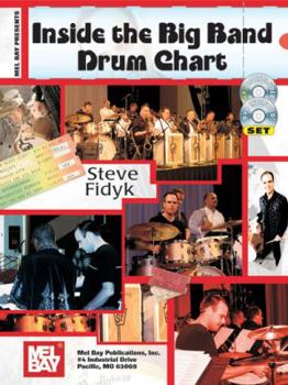 Spiral-bound Inside the Big Band Drum Chart [With DVD and MP3] Book