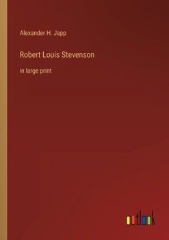 Paperback Robert Louis Stevenson: in large print Book