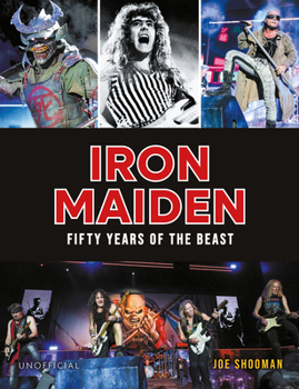 Hardcover Iron Maiden: Fifty Years of the Beast Book