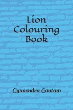 Paperback Lion Colouring Book
