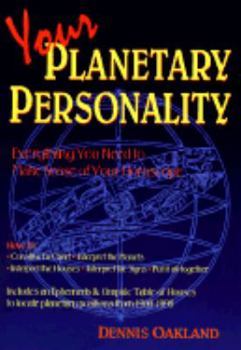 Paperback Your Planetary Personality: Everything You Need to Make Sense of Your Horoscope Book