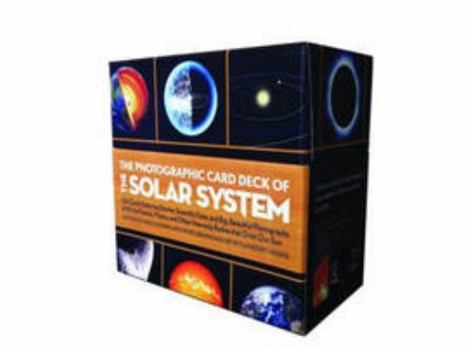 Paperback Photographic Card Deck of the Solar System: 126 Cards Featuring Stories, Scientific Data, and Big Beautiful Photographs of All the Planets, Moons, and Book