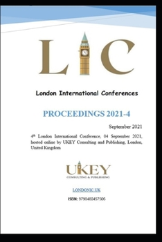 Paperback london international conference; September 2021: Proceeding 2021-4 Book
