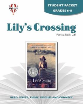 Paperback Lily's Crossing - Student Packet by Novel Units Book