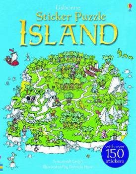 Sticker Puzzle Island - Book  of the Sticker Puzzles