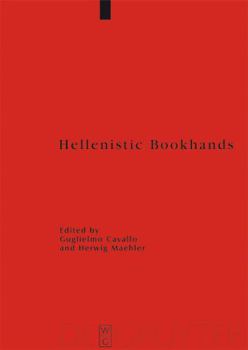 Hardcover Hellenistic Bookhands Book