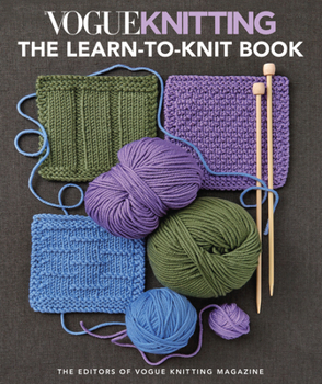 Paperback Vogue(r) Knitting the Learn-To-Knit Book