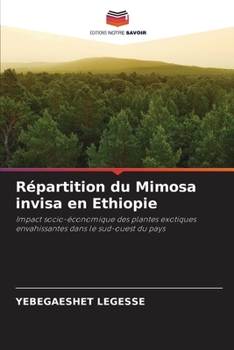 Paperback Répartition du Mimosa invisa en Ethiopie [French] Book